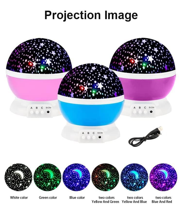 Night Light Star Lamp Starry Sky Projector | 360°