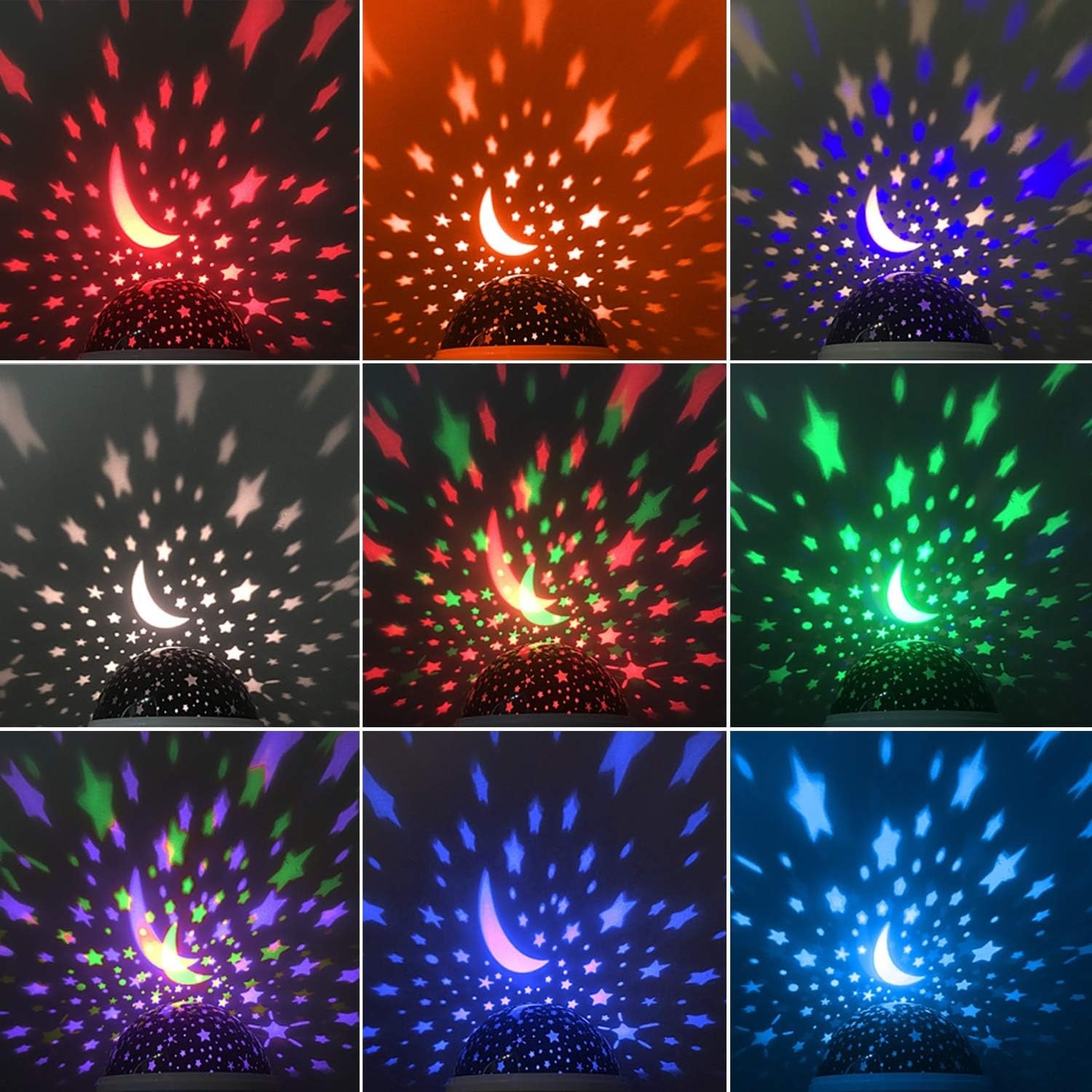 Night Light Star Lamp Starry Sky Projector | 360°